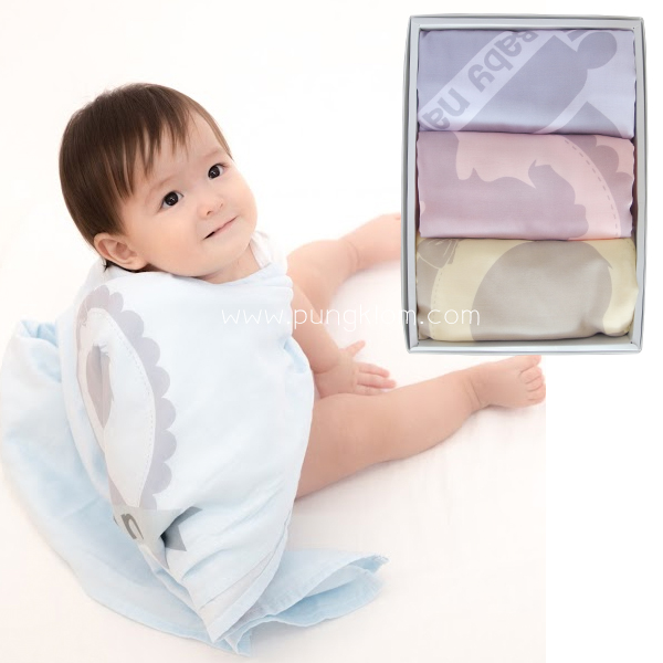 Baby Swadding Blanket เซ็ทผ้าห่อตัว 47x47