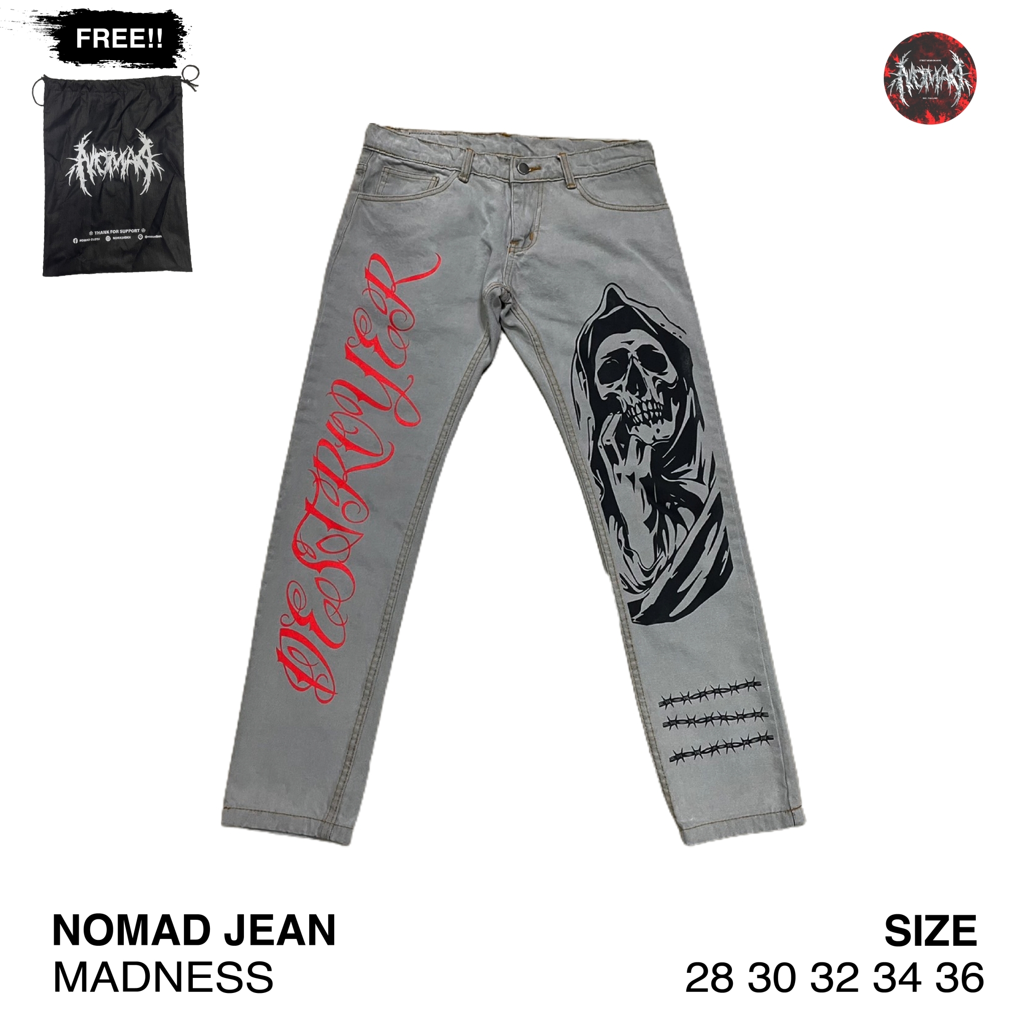 NOMAD JEAN Madness
