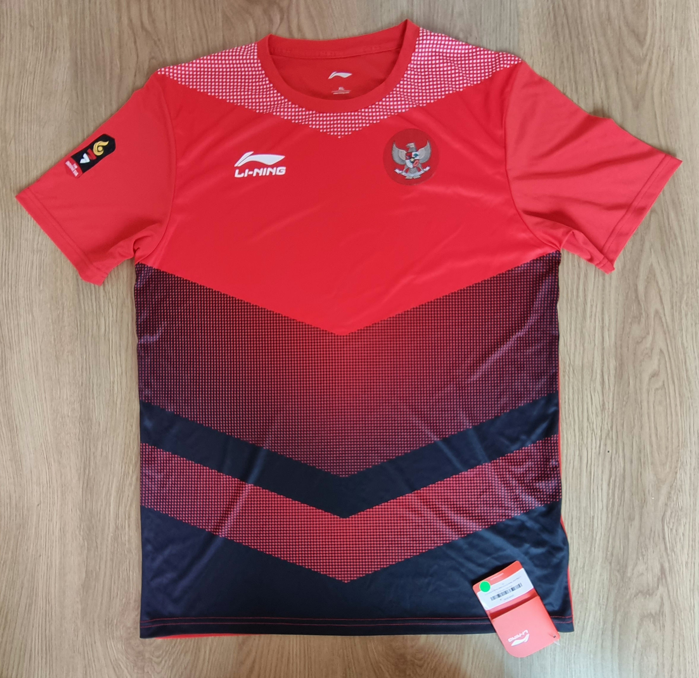 2018 Indonesia National Team Football Soccer Authentic Genuine Nike Jersey Shirt Red