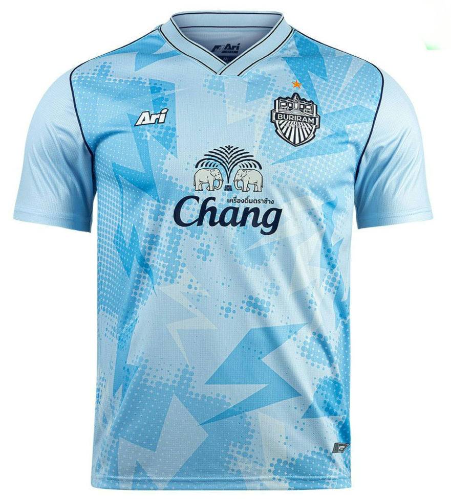 2022 Buriram United Thailand Football Soccer League Jersey Shirt Away Blue - AFC Champion League - ACL Player Edition