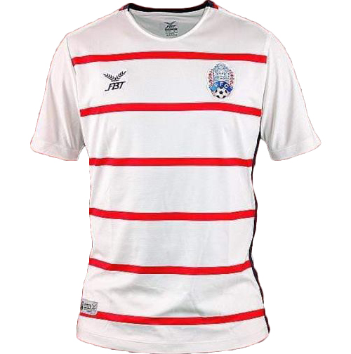Cambodia National Team Football Soccer Authentic Genuine Jersey Shirt White Player Edition