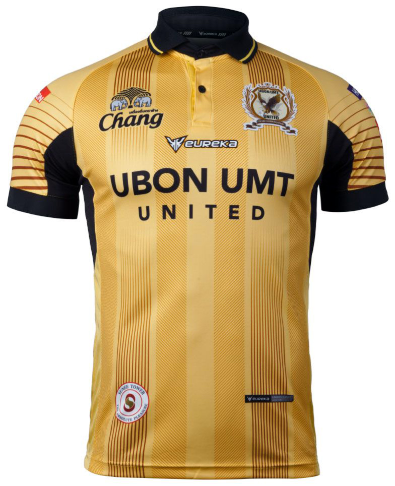 Ubon Ratchathani UMT United FC Authentic Thailand Football Soccer League Jersey Player Gold