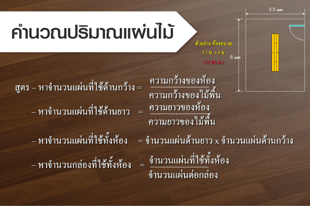 ปูพื้นลามิเนต ทับกระเบื้อง