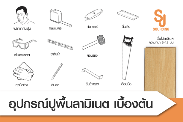 ปูพื้นลามิเนต