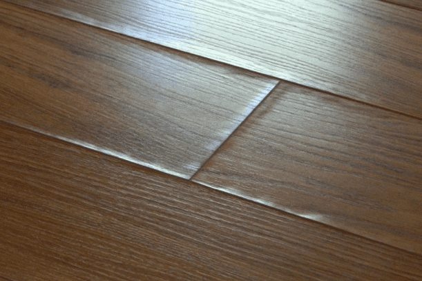 พื้นลามิเนต ข้อเสียอาการบวมน้ำ