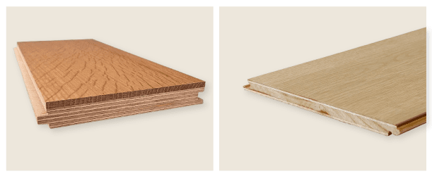 engineering wood กับ laminate flooring