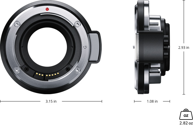 ursa mini ef mount