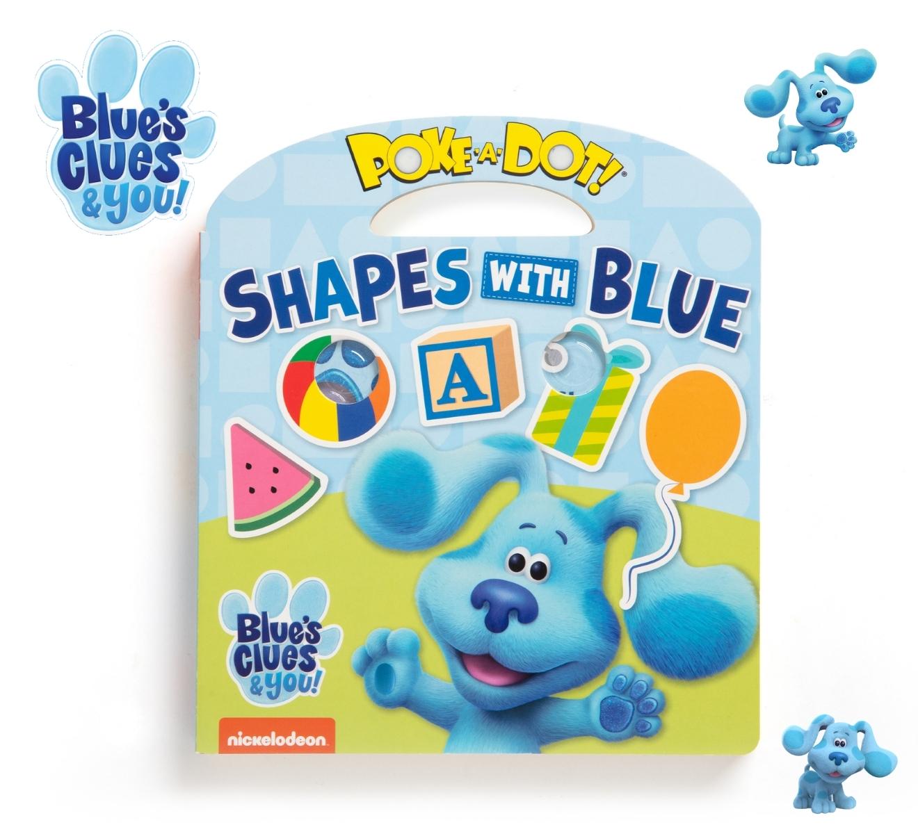 [มีปุ่มกดดึงดูด Blues] รุ่น 33006 หนังสือปุ่มกด รุ่น Shapes  Blue's Clues & You! Poke-A-Dot: Shapes with Blueรีวิวดีใน Amazon USA ไม่เหมือนใคร
