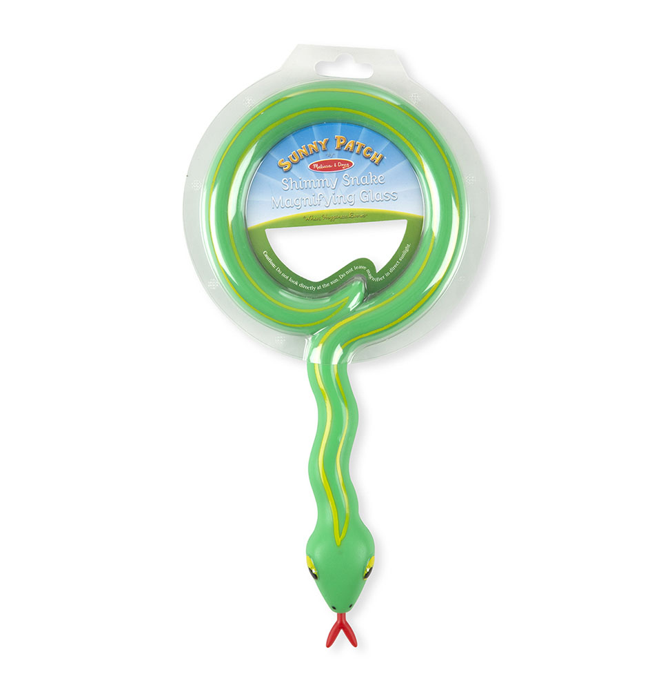 [แว่นขยาย] รุ่น 6093 แว่ขยายรุ่นงู Melissa & Doug Shimmy Snake Magnifying Glass รีวิวดีใน Amazon USA ส่งเสริมความใฝ่รู้ ของเล่นเด็ก