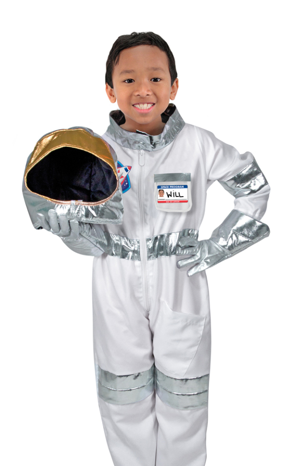 Melissa & Doug รุ่น 8503 Astronaut Role Play Costume Set ชุดแฟนซีนักบินอวกาศ ส่งเสริมการรู้จักทำงาน รู้จักอาชีพ เรียนรู้สิ่งต่างๆรอบตัว