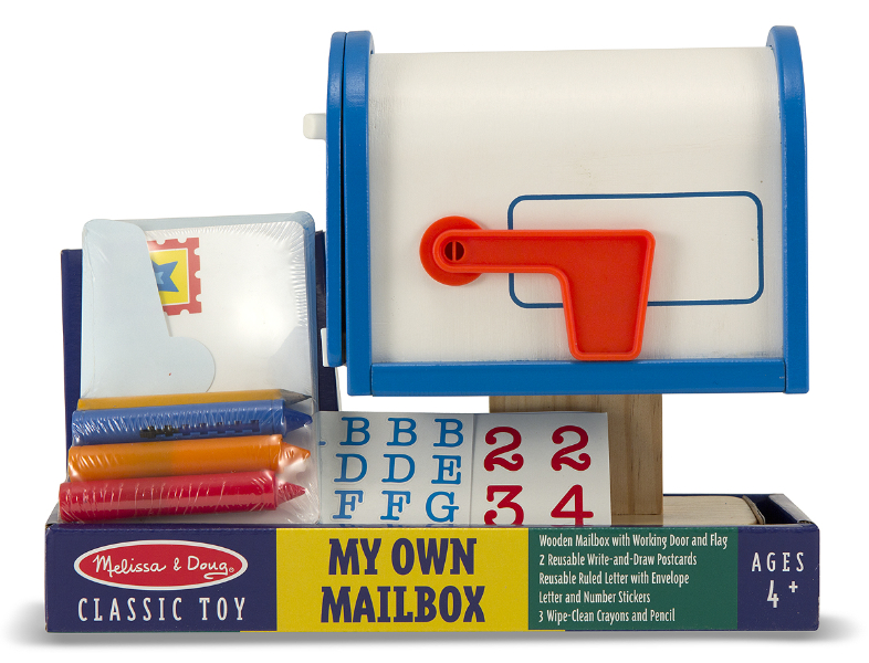 Melissa & Doug รุ่น 4089  My Own Mailbox ชุดของเล่นกล่องจดหมาย ส่งเสริมจินตนาการ