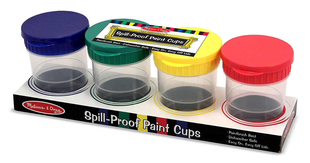 Melissa & Doug รุ่น 1623 ถ้วยใส่สี  Spill-proof Paint Cup