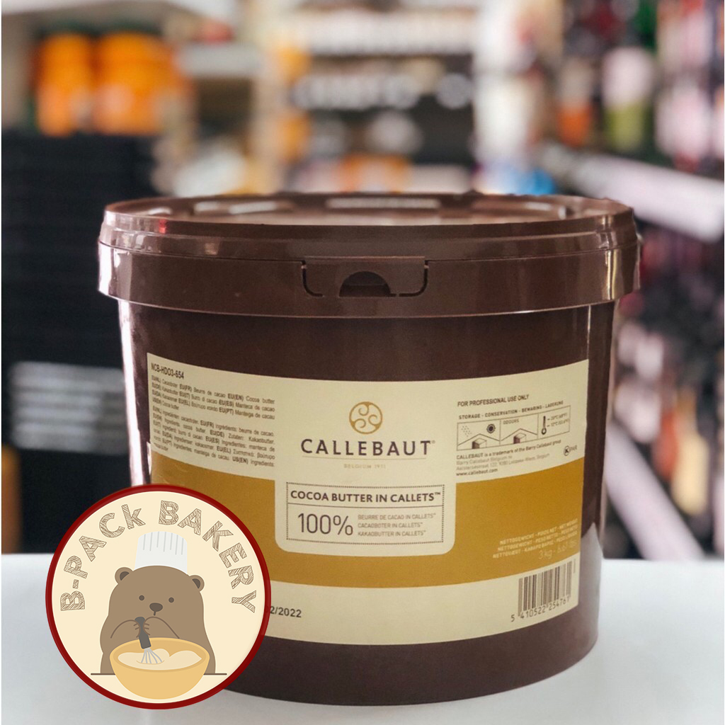 Callebaut Cocoa Butter 100 Bpackbakery