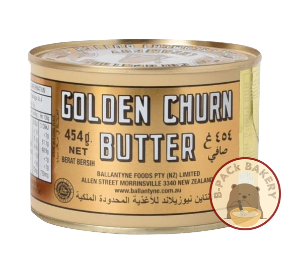 GOLDEN CHURN PURE CREAMERY BUTTER Import From New Zealand 454g
