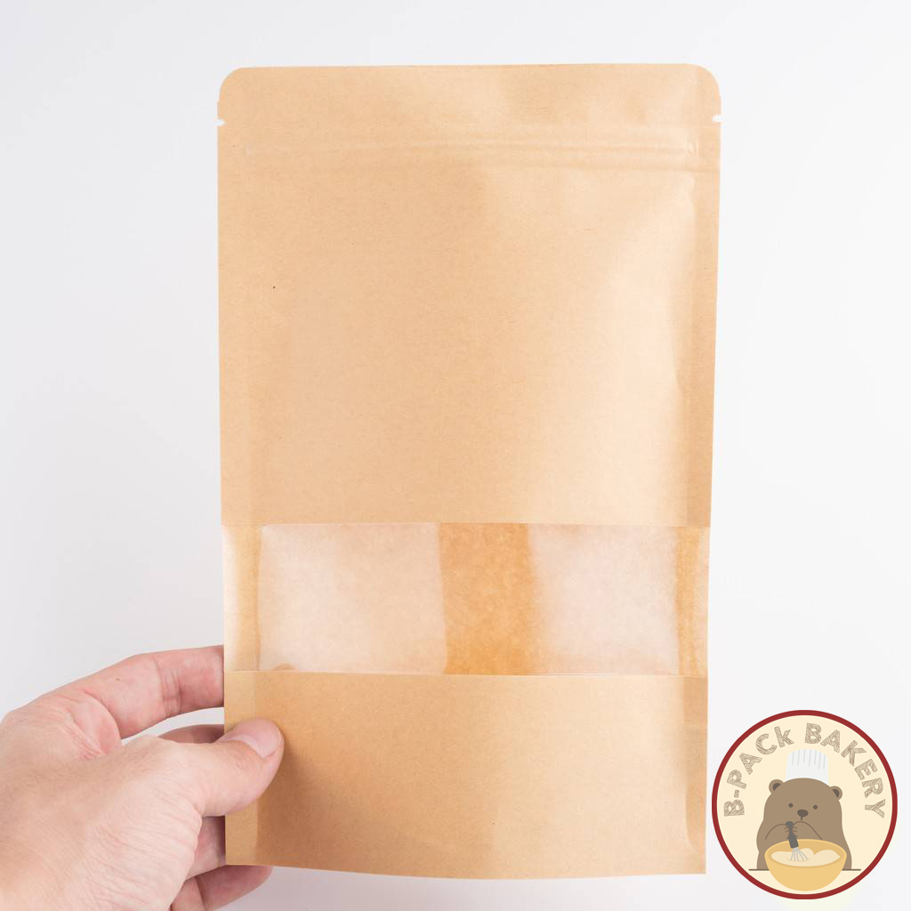 Ziplock Kraft bags bpackbakery