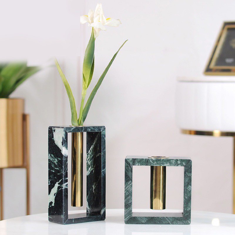 High-End marble vase