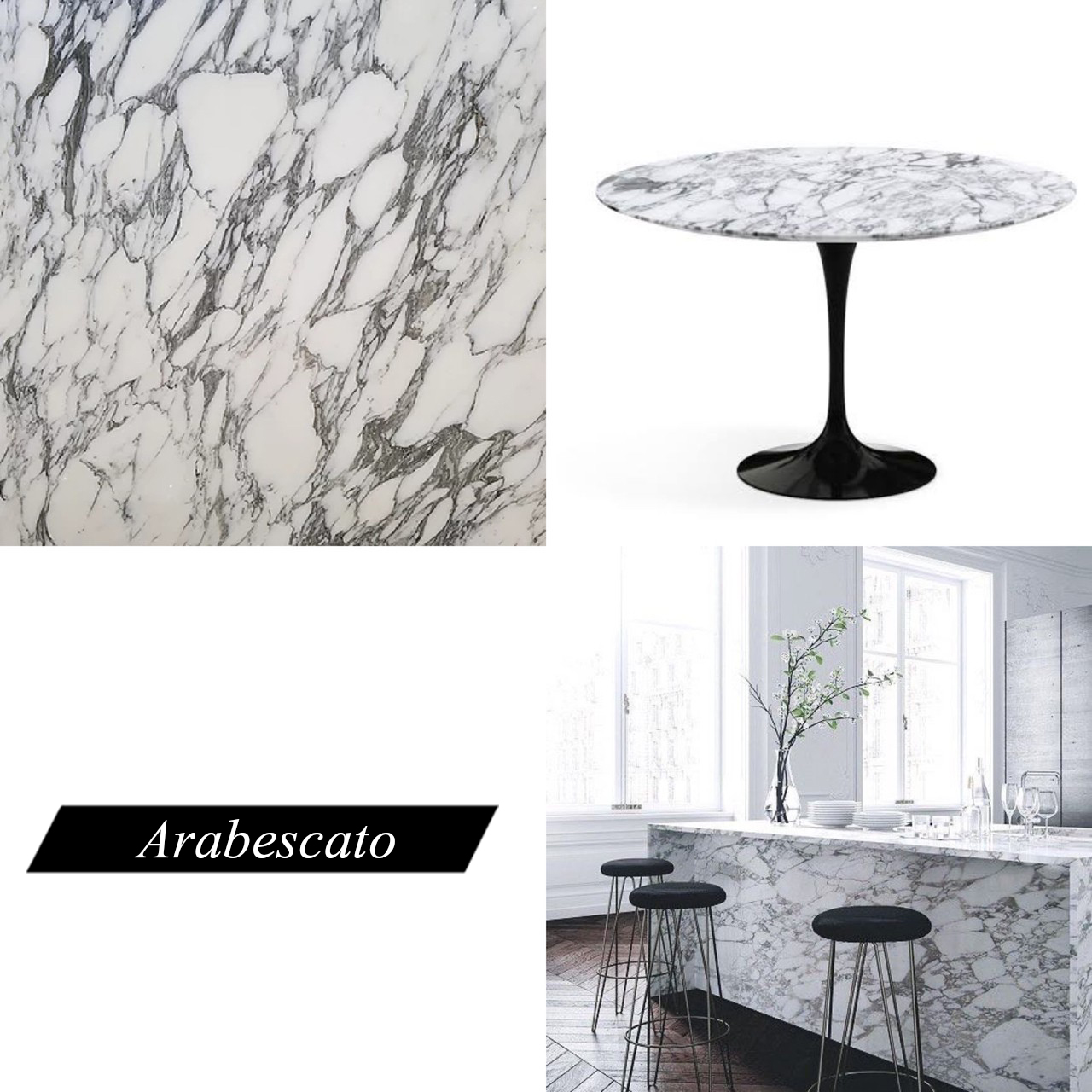 Arabescato marble