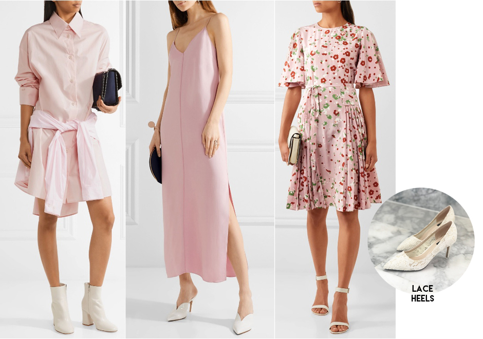 Shoes for Pink-tone Dress - March-shoes