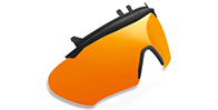 Boost01 Removable Flip - up Multilaser Orange