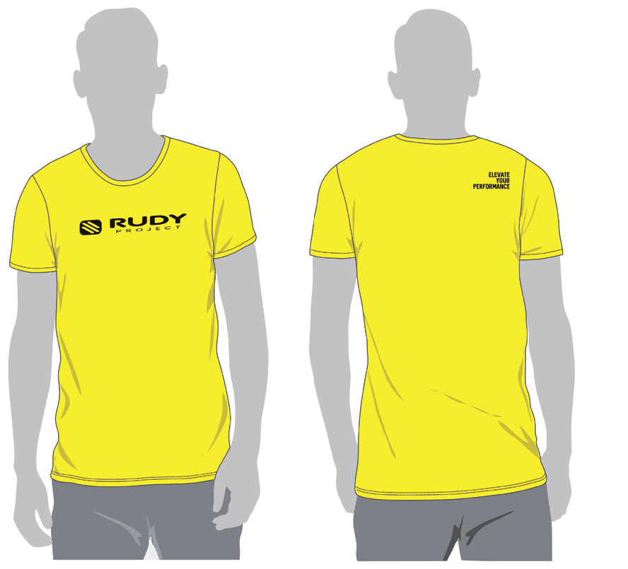 T Shirt Mc Corporate 01 Yellow Fluo