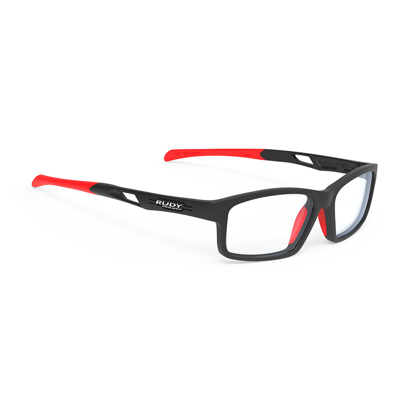 Intuition 44A  Black Matte / Red Fluo