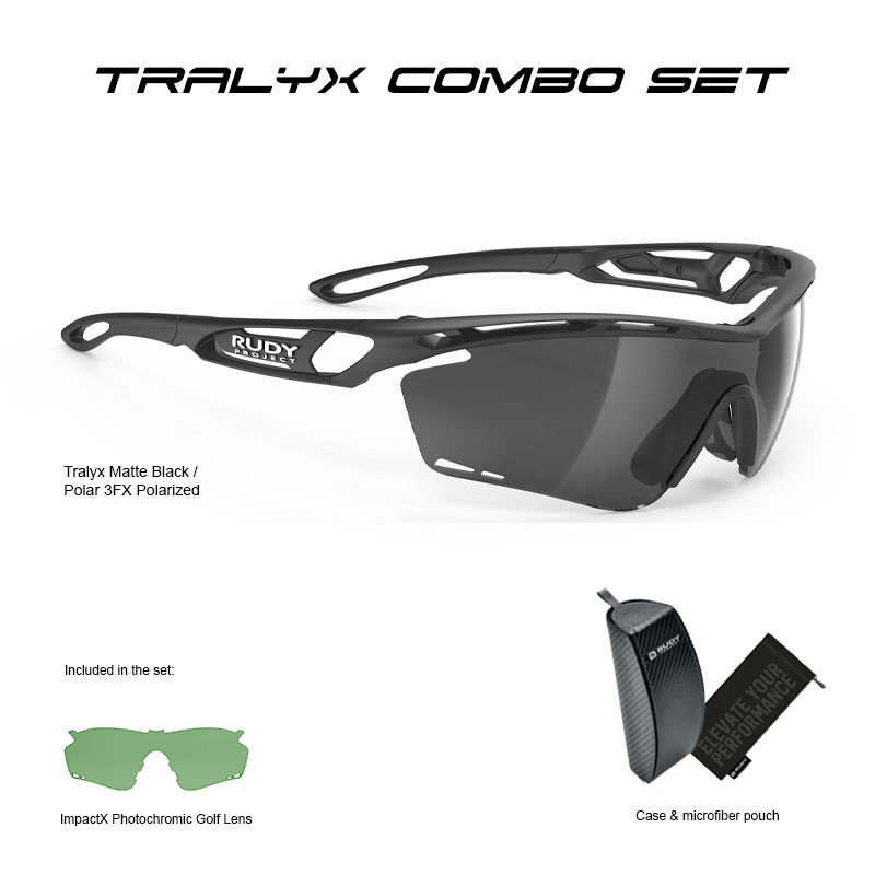 Tralyx Polar 3FX + ImpactX Photochromic Golf Combo Set