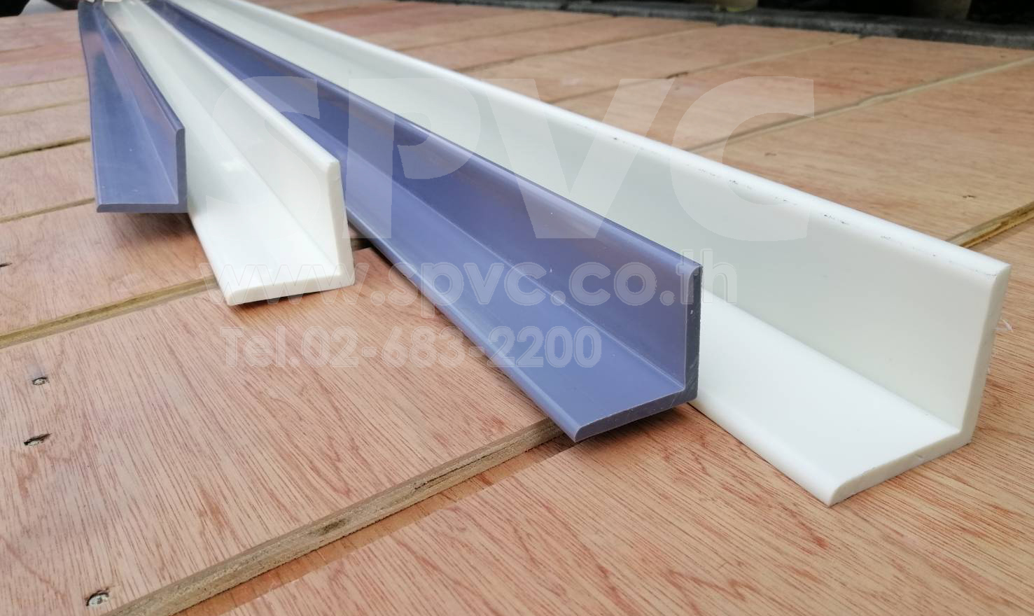 ฉากพีวีซี (PVC Angle Bar) ฉากPVC ฉากทนสารเคมี spvcinternational