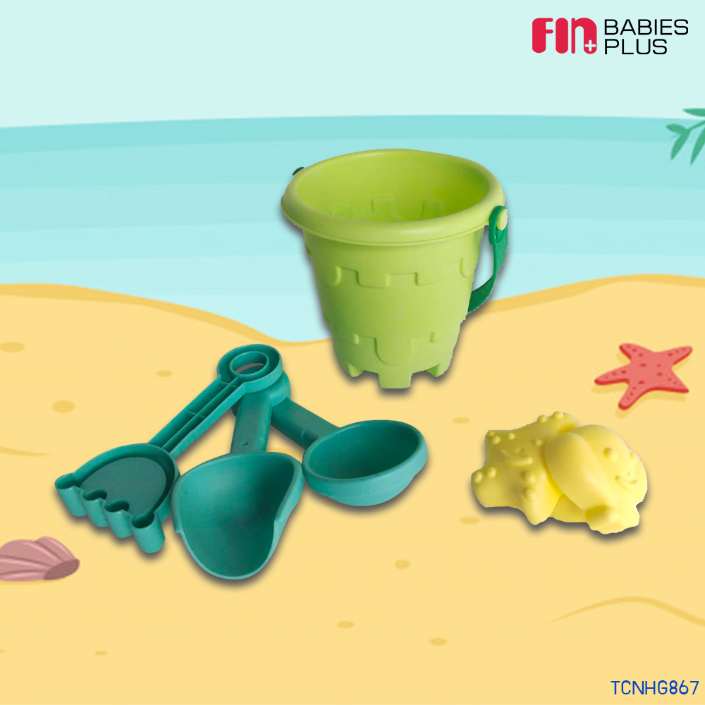 FIN ชุดของเล่นตักทรายขนาดเล็ก  Mini sand scoop toys รุ่นTCN-HG867