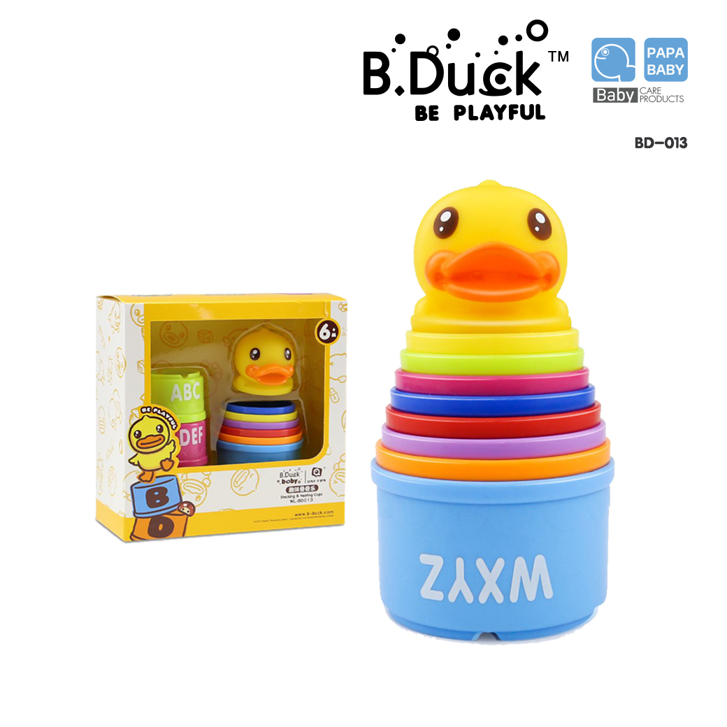 B.Duck ของเล่น Stacking & Nesting Cups รุ่น BD-013