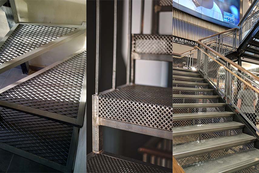 ไอเดีย บันไดตะแกรงเหล็กฉีก4