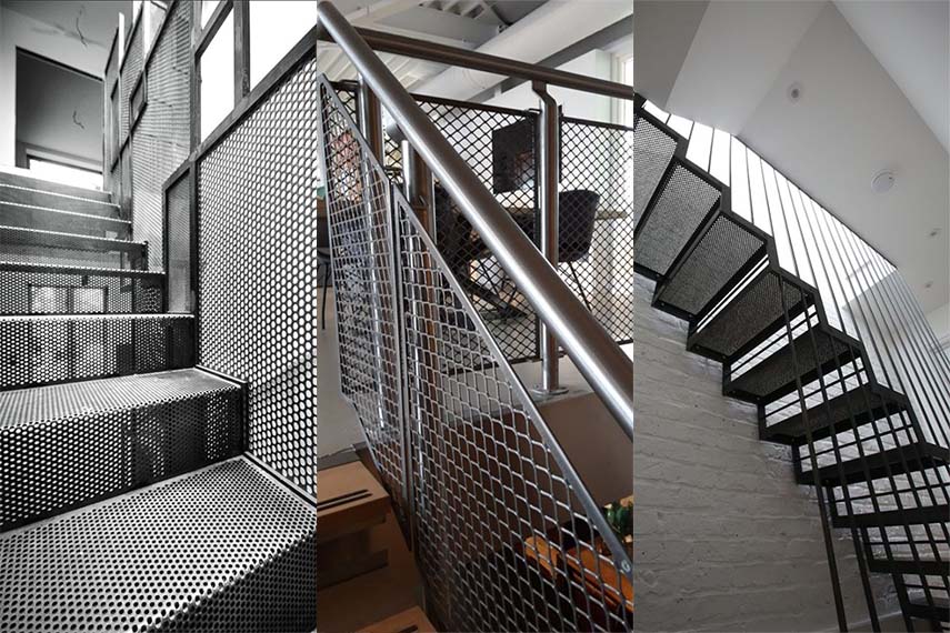 ไอเดีย บันไดตะแกรงเหล็กฉีก3