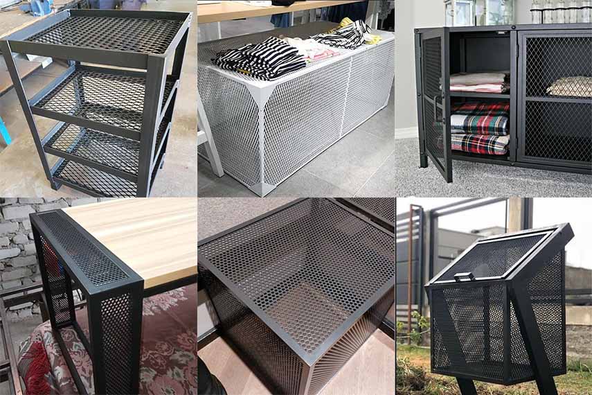 ไอเดีย เฟอร์นิเจอร์ตะแกรงเหล็กฉีก