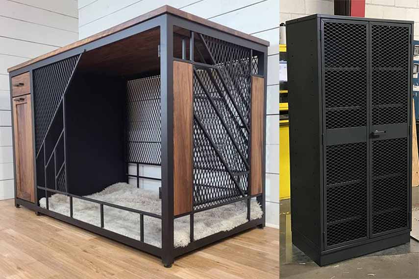 ไอเดีย เฟอร์นิเจอร์ตะแกรงเหล็กฉีก