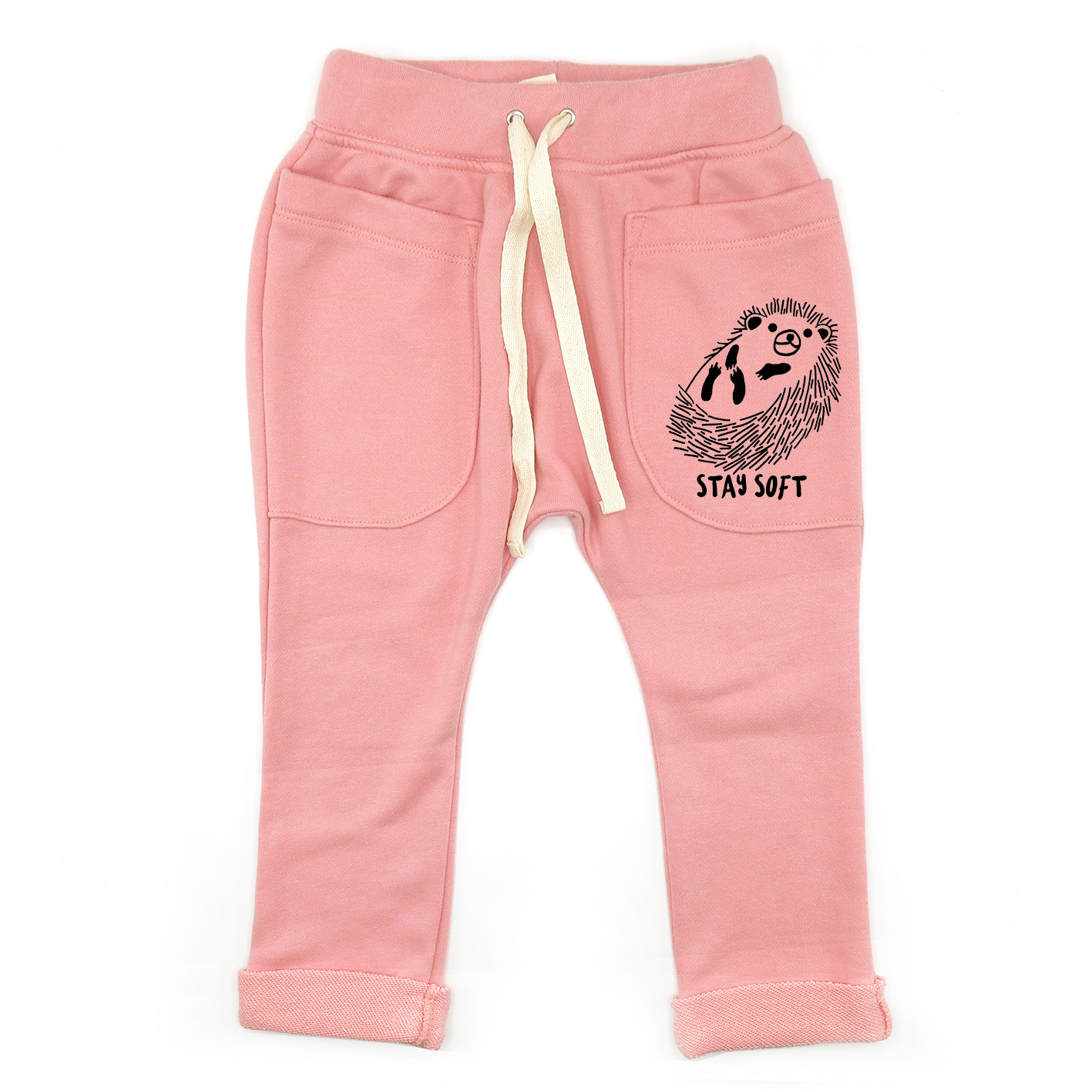 BABY&KIDS LP0573 [D] 0M.-7Y. STAY SOFT ROLL UP SLOUCH PANTS