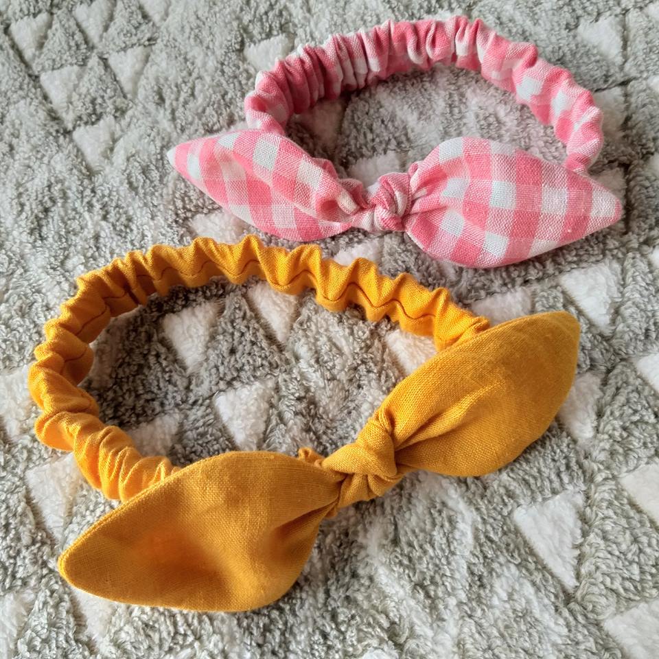 elastic headbands for bows