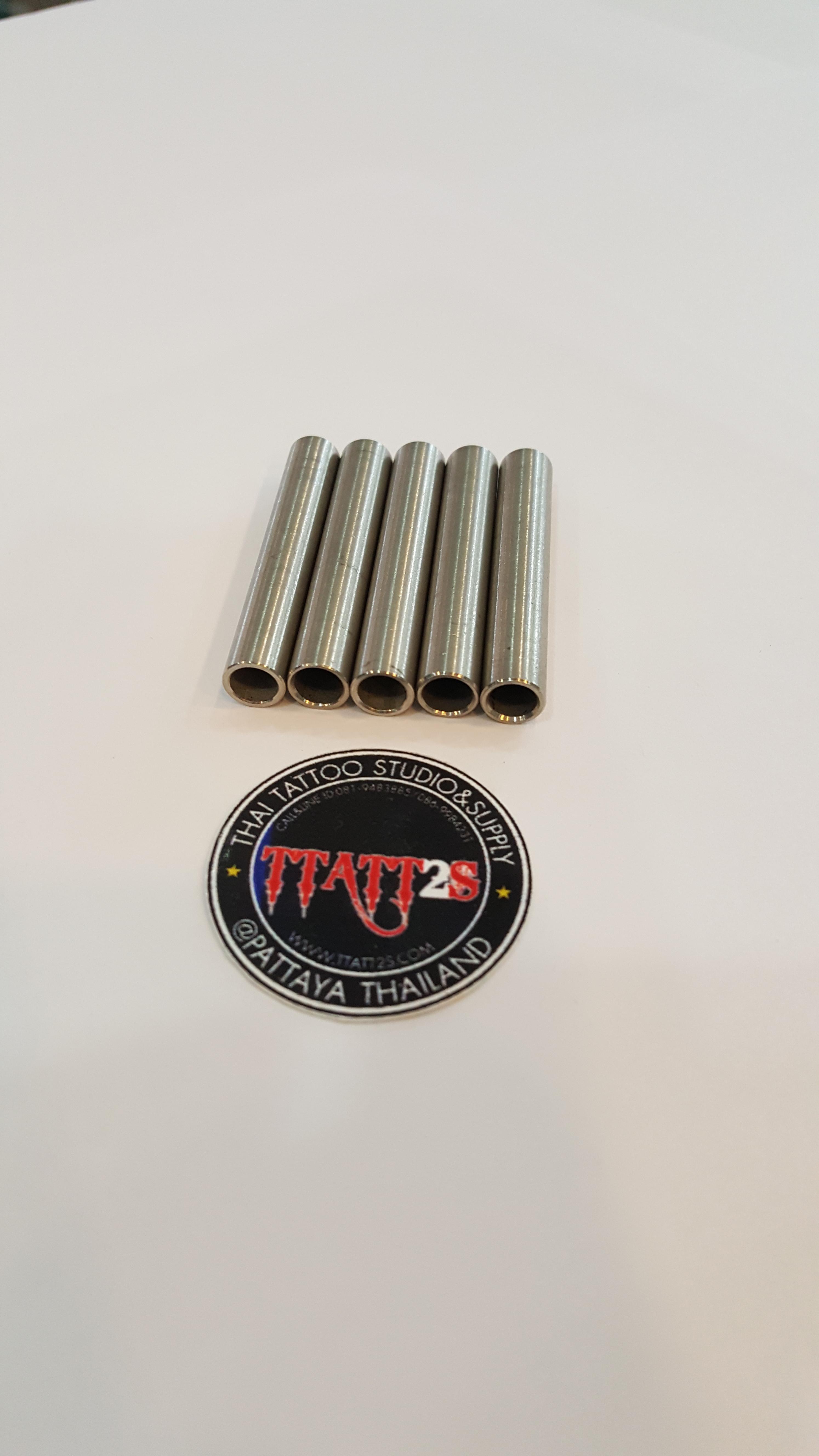 Stainless cylinder core 8 x 48 mm 