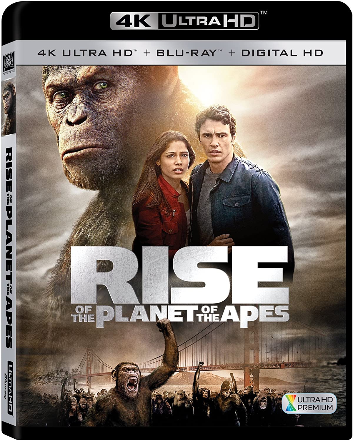 rise of the planet of the apes 4k steelbook