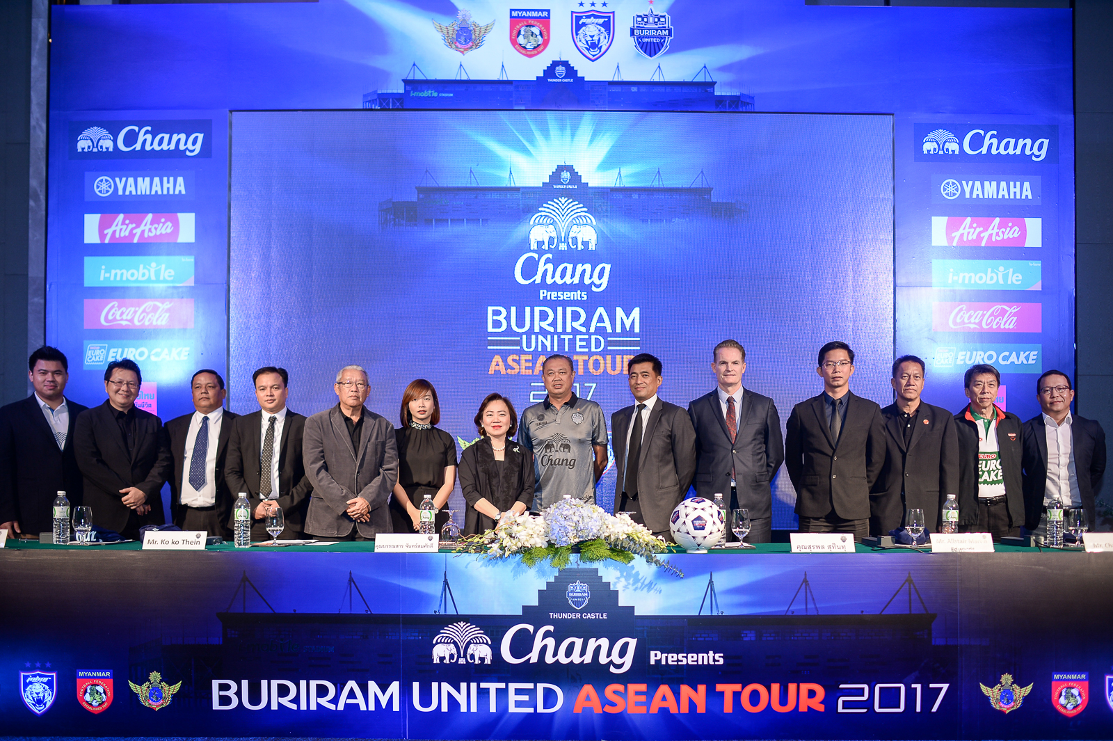ยามาฮ่า ร่วมสนับสนุนฟุตบอลรายการพิเศษ “ช้าง บุรีรัมย์ ยูไนเต็ด อาเซียนทัวร์ 2017” กระชับมิตร 4 ทีม ดังอาเซียน