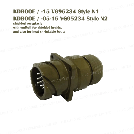 Kukdong KDBOOE / 15 Circular connector, Military connector mil