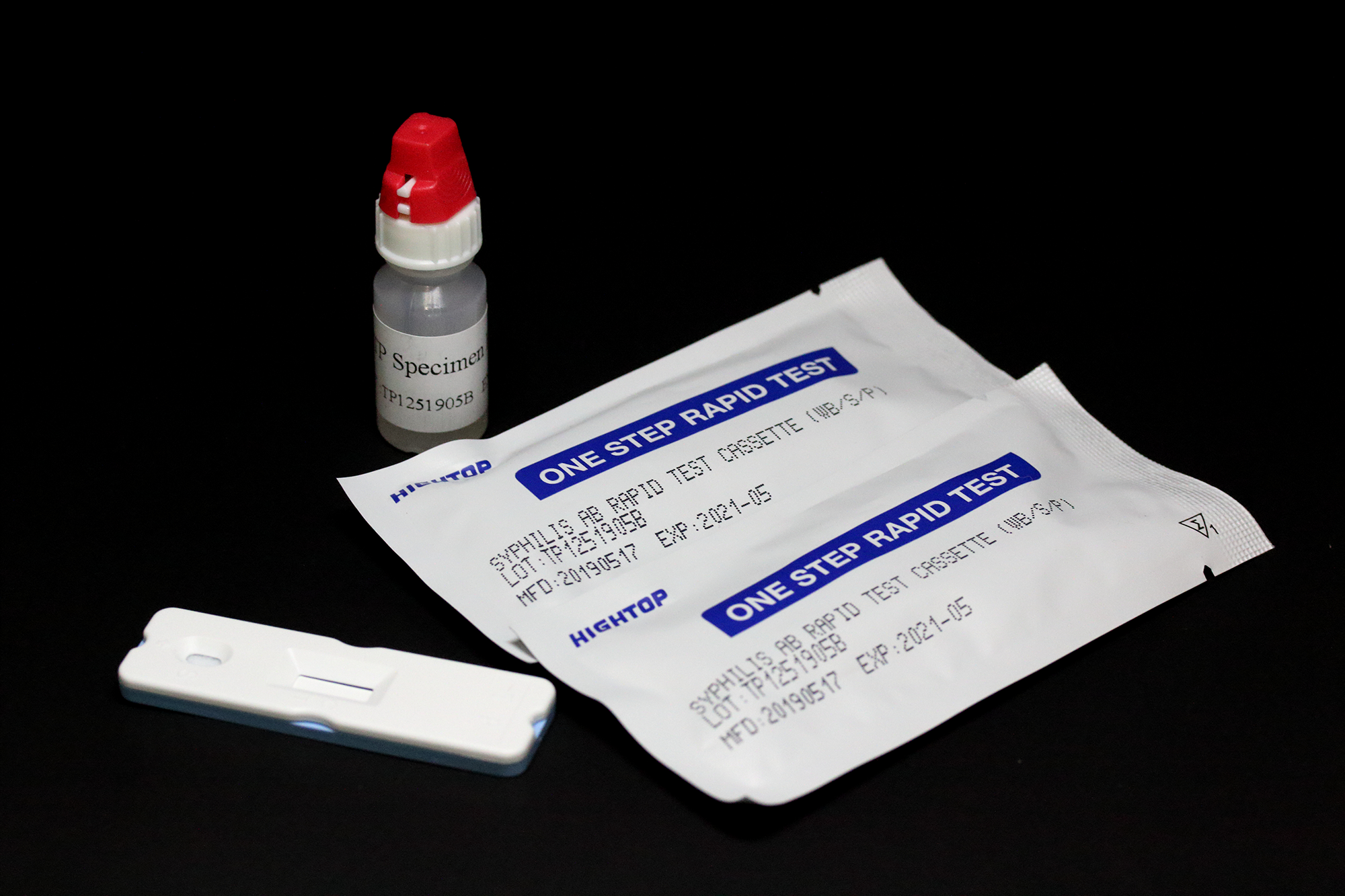 Hightop Syphilis Ab Rapid Test Kit Cassette Pdiagnostics