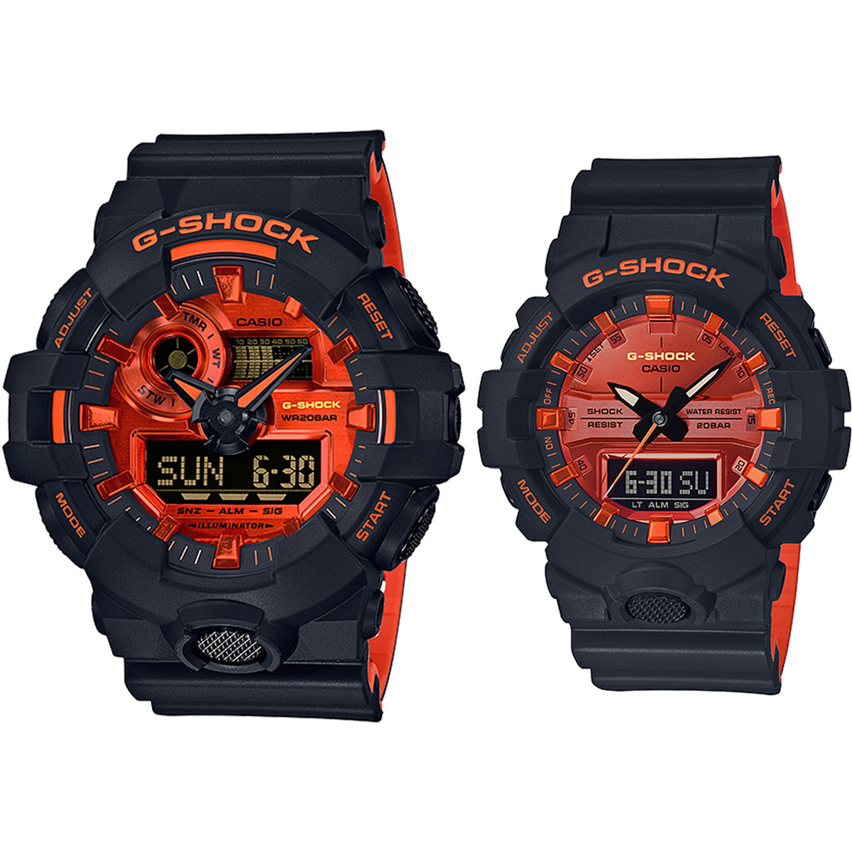 g shock ga 800 br