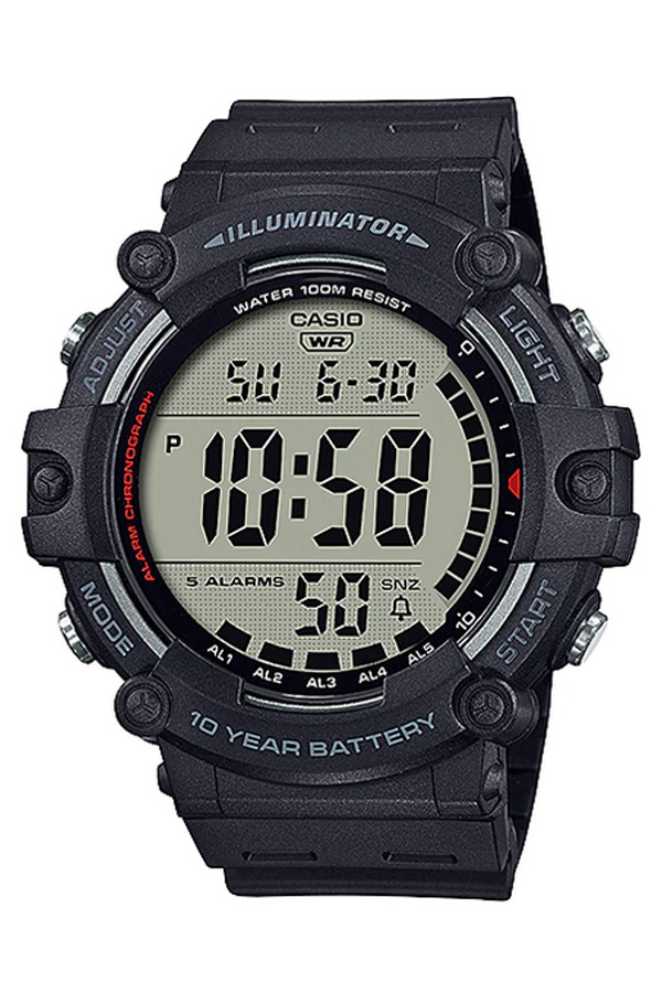 Casio Standard นาฬิกาข้อมือผู้ชาย สายเรซิน รุ่น AE-1500WH-1A ...