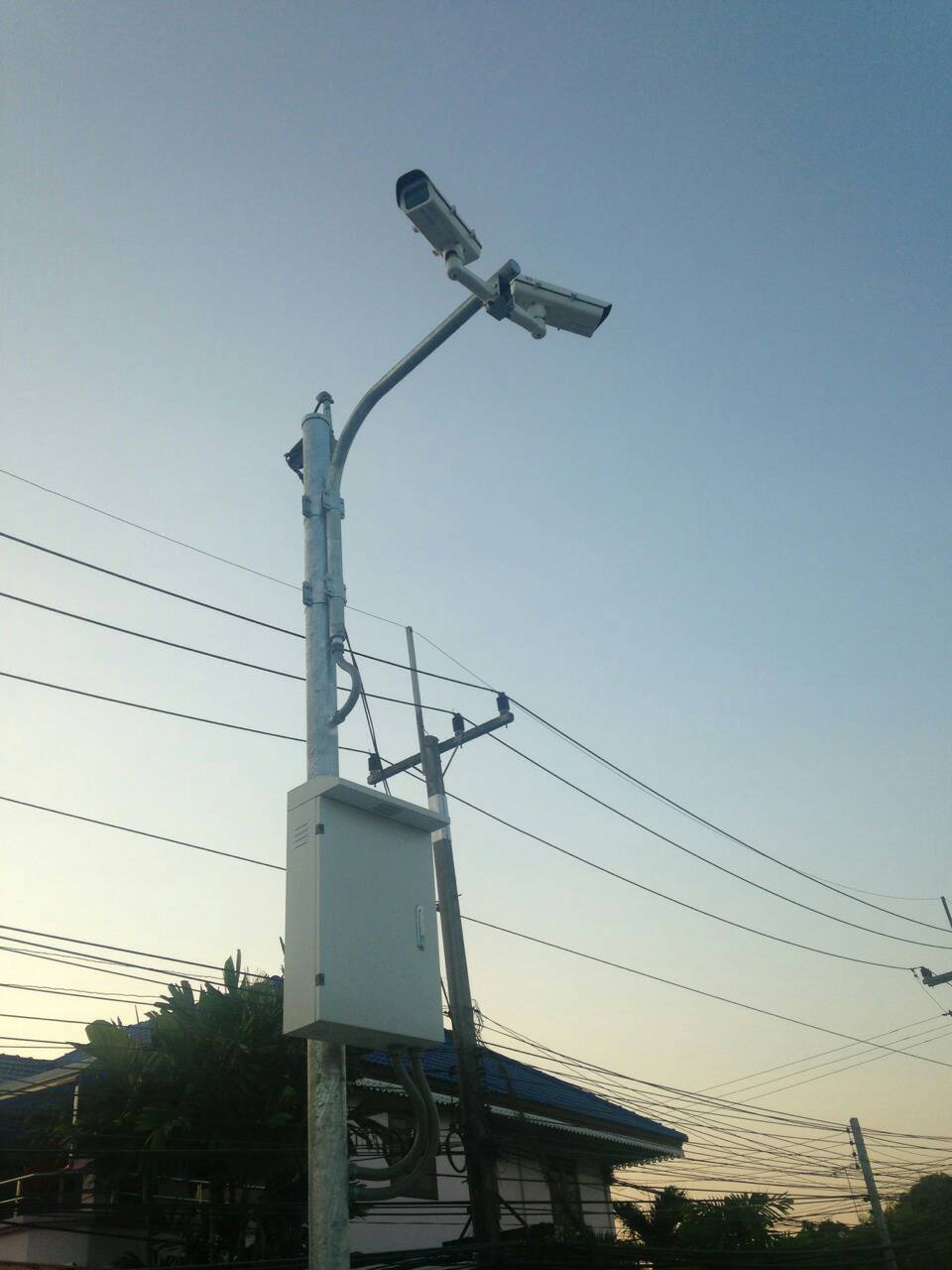 CCTV POLE เทศบาลตำบลพานทอง
