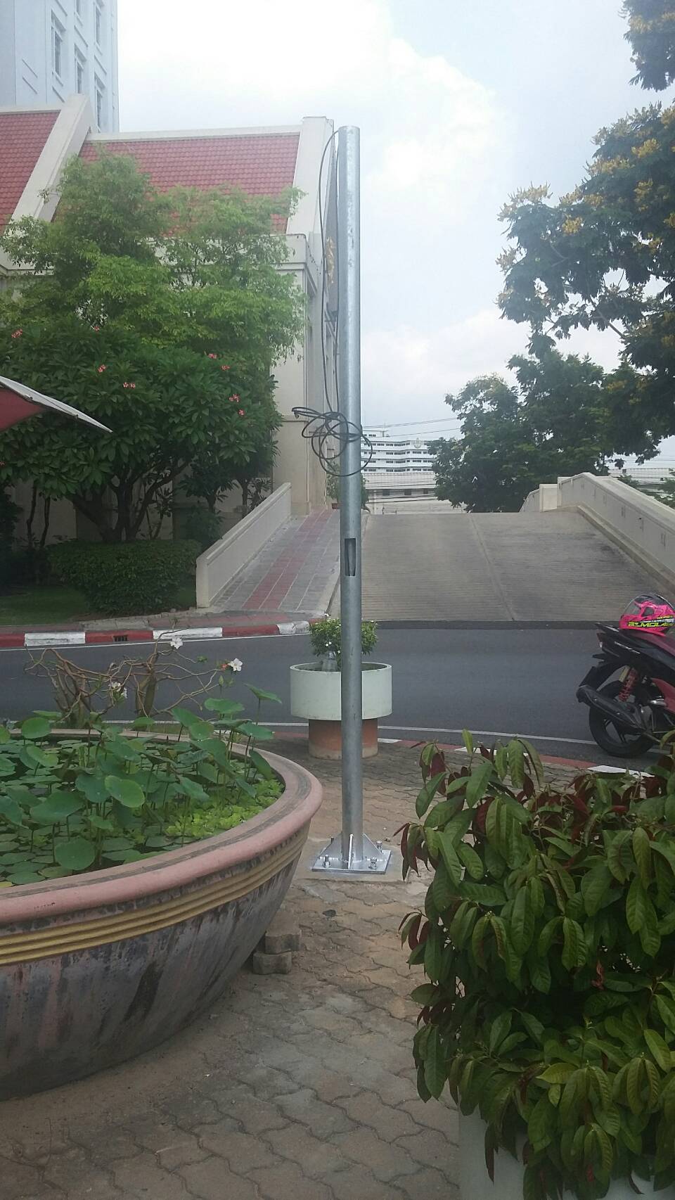 CCTV POLE ศาลจังหวัดนนทบุรี