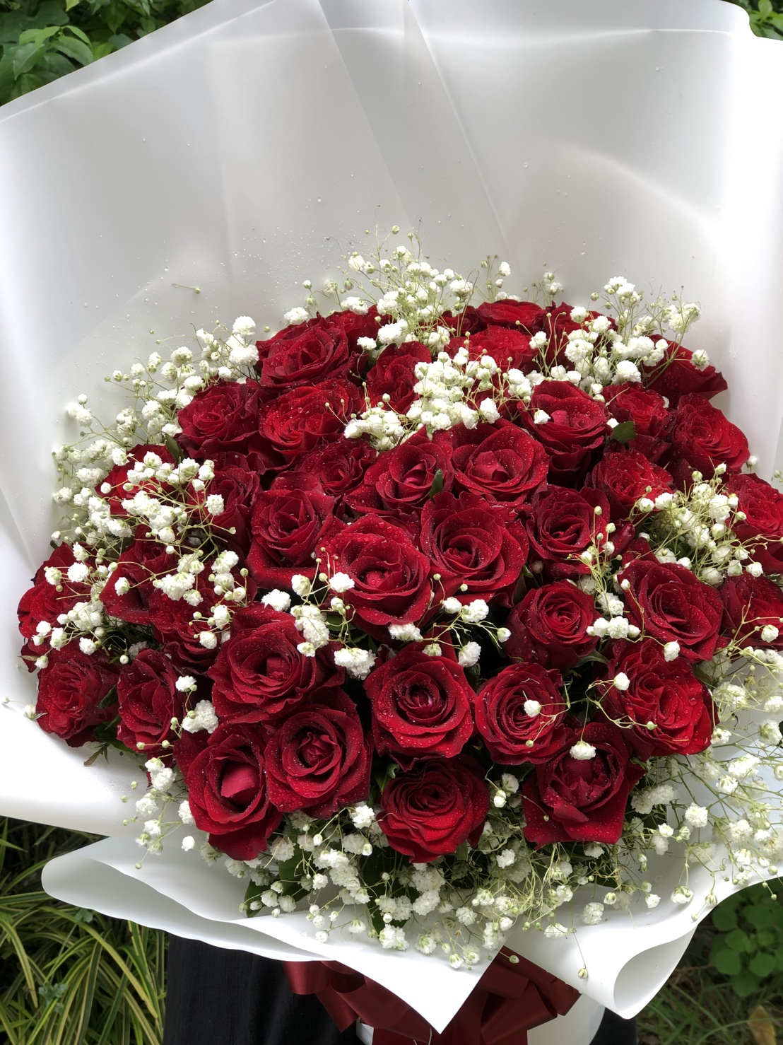 ดอกไม้ วาเลนไทน์ Valentine ช่อกุหลาบวาเลนไทน์ กุหลาบสีน้ำเงิน