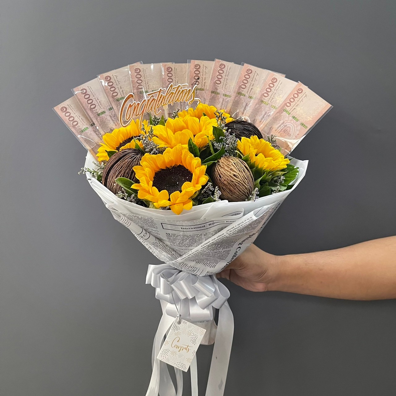 ดอกไม้ วาเลนไทน์ Valentine ช่อกุหลาบวาเลนไทน์ กุหลาบสีน้ำเงิน