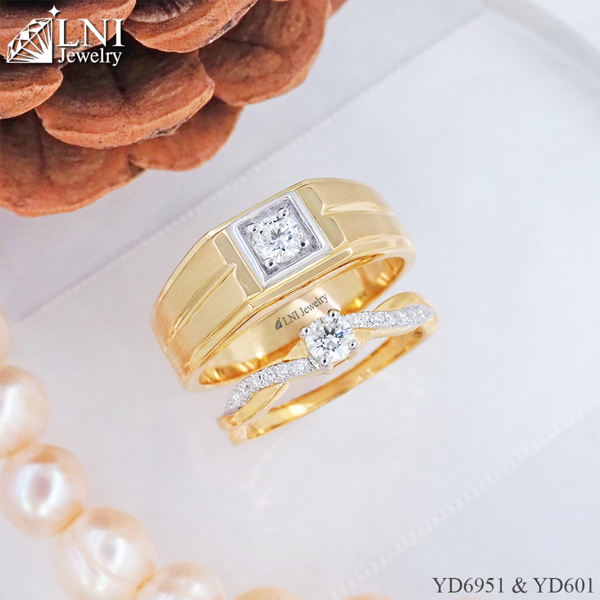 Couple Ring YD6951 & YD601