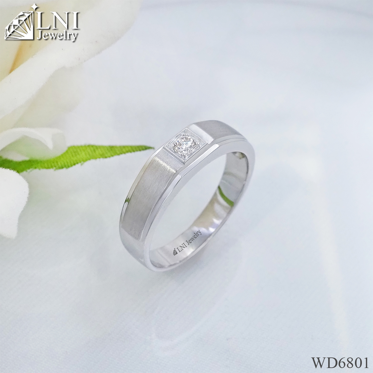 WD6801 Single Diamond Ring