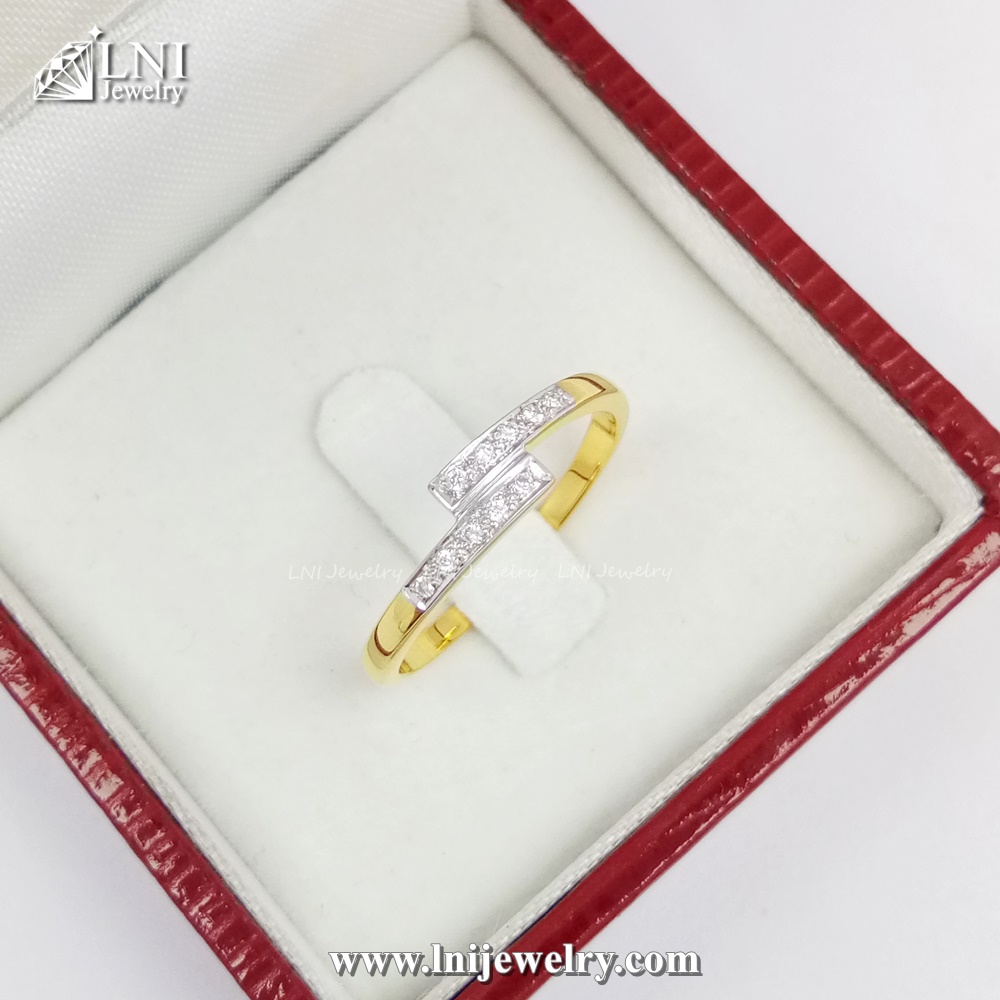 YD075 Band Diamond Ring