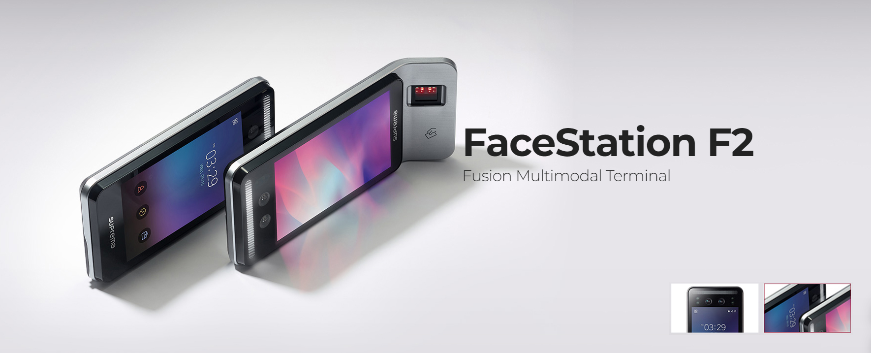เครื่องสแกนใบหน้า Suprema FaceStation F2 (Face Scanner)
